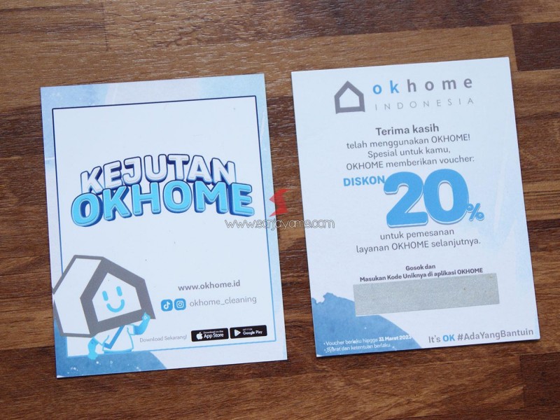 Cetak Voucher Gosok Perusahaan - OKHOME