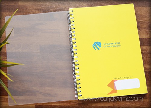 Merchandise Buku Note A5 Promosi Kantor - Tokio Marine