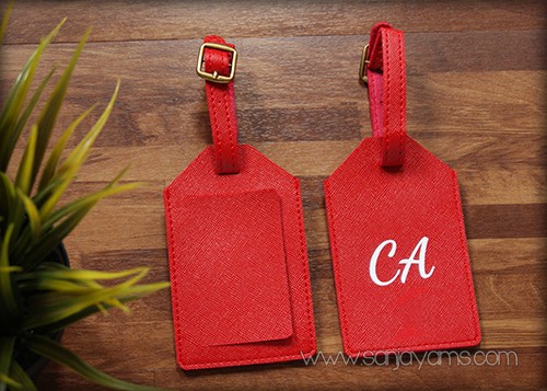Custom Luggade Tag Koper
