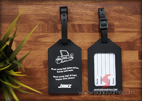 Produksi Luggage Tag Promosi - JANZ