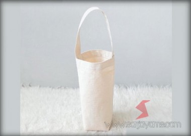 Tas Botol Kanvas Natural