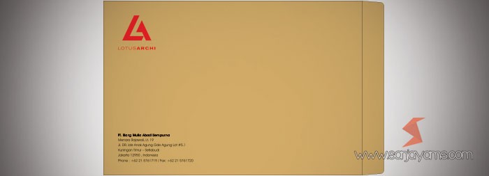 Amplop Cokelat Archi