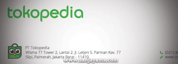 Amplop dan Kop Surat PT Tokopedia