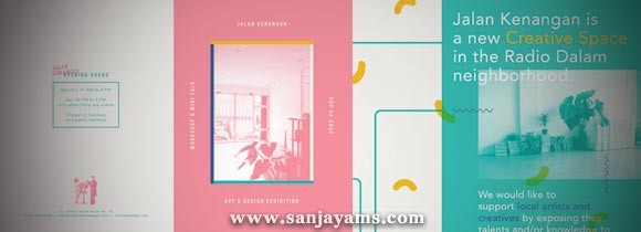 Brosur Lipat Dua Jalan Kenangan