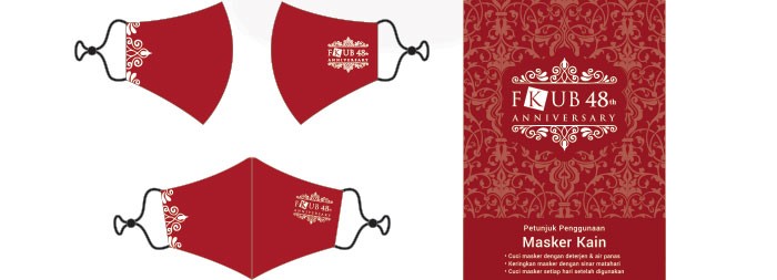 Cetak masker kain printing - FK UB
