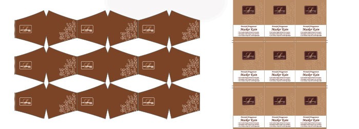 Cetak masker kain printing - PT Royal