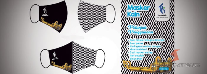 Cetak masker kain printing - TGI