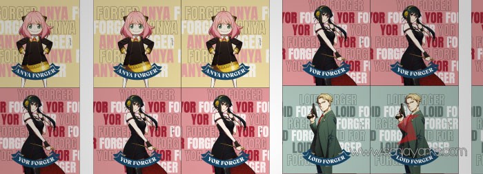 Coaster Anya Forger