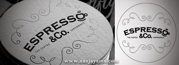 Coaster PVC  Espresso