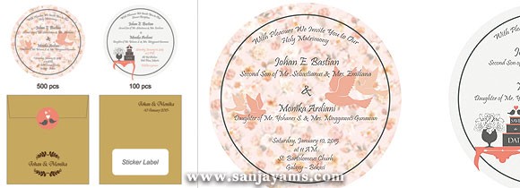 Coaster Wedding Johan & Monika