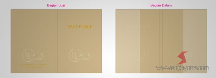 Cover Paspor Luxus Holiday