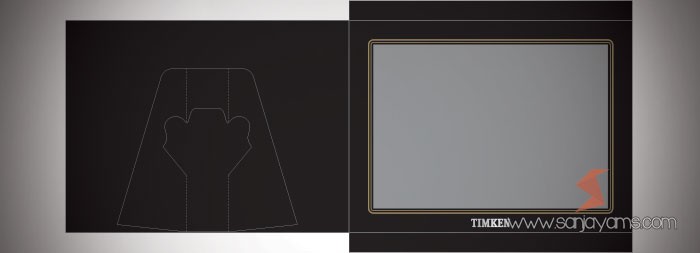 Frame Hitam - Timken