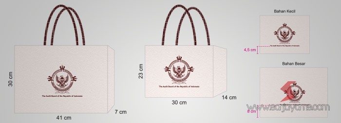 Goodie Bag Bordir Logo BPK RI