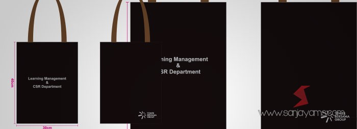 Goodie Bag Kanvas PT Tower Bersama