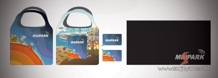 Goodie bag dompet printing - Maipark