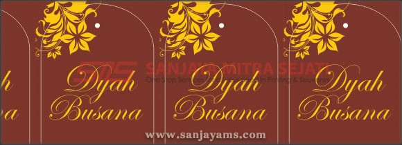 Hang Tag Dyah Busana