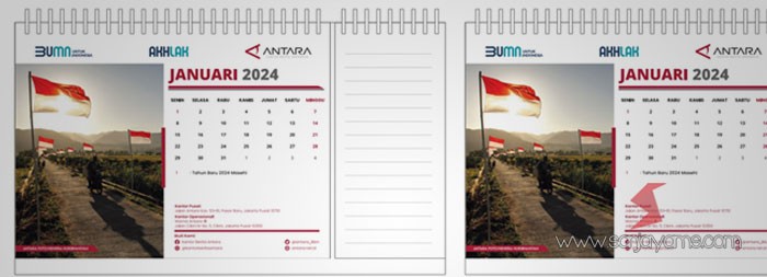 Kalender 2024 Kantor Berita Antara