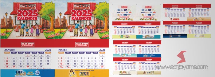 Kalender 2025 Raja Susu