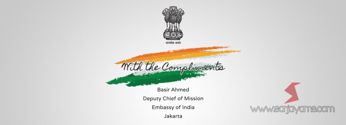 Kartu Compliment - Embassy of India