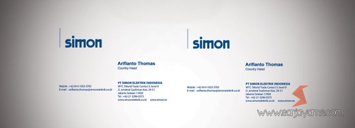 Kartu Nama Simon