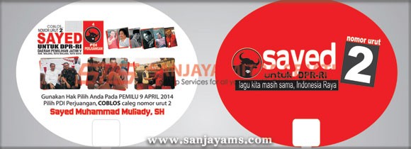 Kipas Pilkada Pak Sayed
