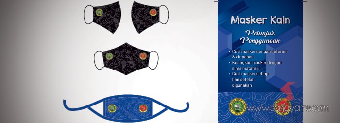 Masker Kain Notaris