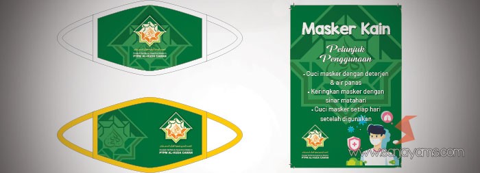 Masker PTPM Al Huda Cawan