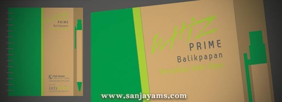 Memo Cokelat Kantong Whizz Balikpapan
