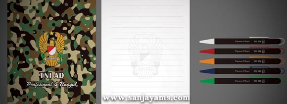 Memo dan Pen Promosi TNI AD