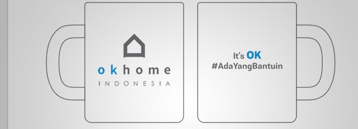 Mug Keramik OK Home
