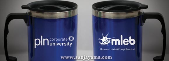 Mug Stainless Museum Listrik
