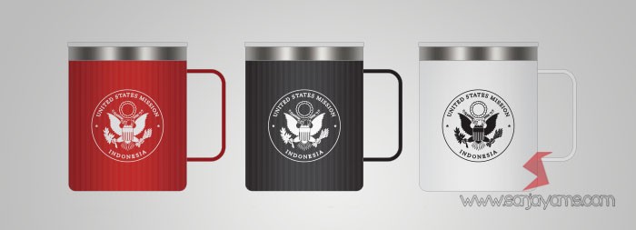 Mug Stainless US Mission