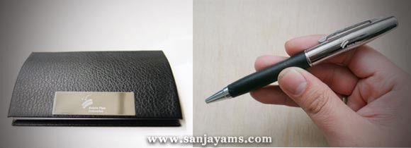 Name Card dan Pen Besi PT Bakrie Pipe