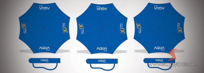 Payung Terbalik AQUA