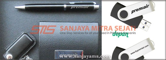 Pen, Name Card Holder & USB Premiair