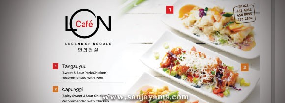 Placemat Legend of Noodle