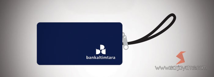 Pouch kosmetik Bank Kaltimara