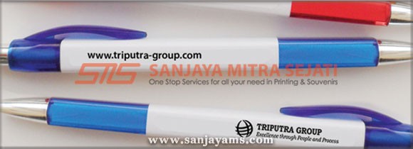 Pulpen Biru PT Triputra