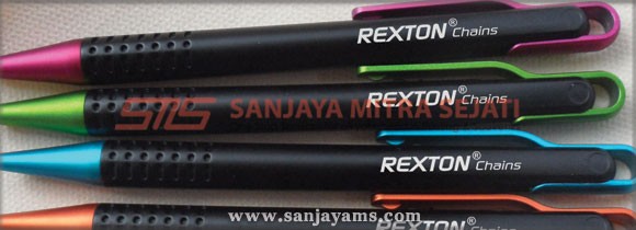 Pulpen Black Neon Rexton