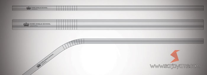 Sedotan Stainless Nord School