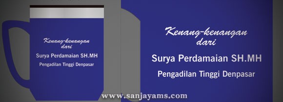 Souvenir Mug Pak Surya Perdamaian