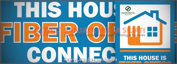 Sticker Fiber Optic Summarecon