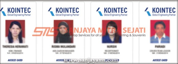 Stiker Access Card PT Kointec