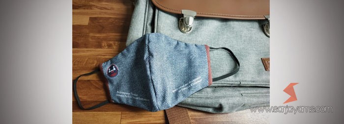 Tas dan Masker Perhimpunan Pengajar Prancis