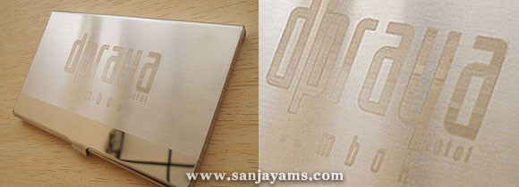 Tempat Kartu Nama Stainless Dpraya