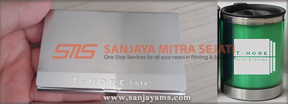 Tempat Kartu Nama dan Tumbler Hotel T-More Ambon