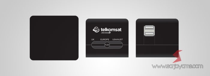 Travel Adaptor - Telkomsat