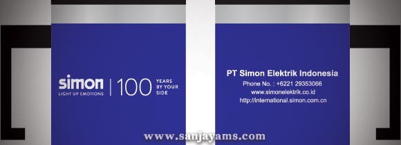 Tumbler Stainless Biru PT Simon
