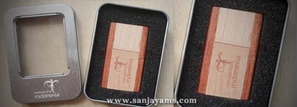 USB Kayu Wonderful Indonesia