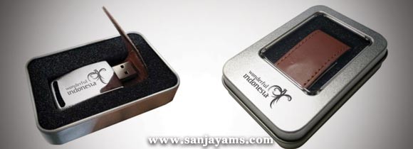 USB Kulit Wonderful Indonesia